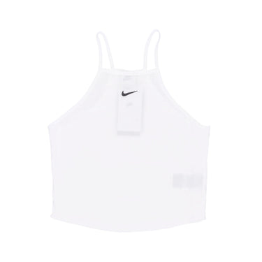 Nike, Top Donna Sportwear Essentials Ribbed Tank, White/black