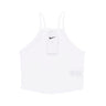 Nike, Top Donna Sportwear Essentials Ribbed Tank, White/black