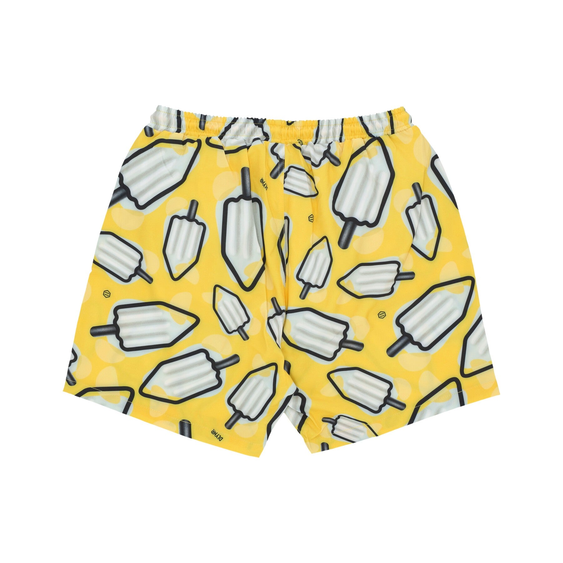 Dolly Noire, Costume Pantaloncino Uomo Mambo Pattern Al Limone Swimshorts, 