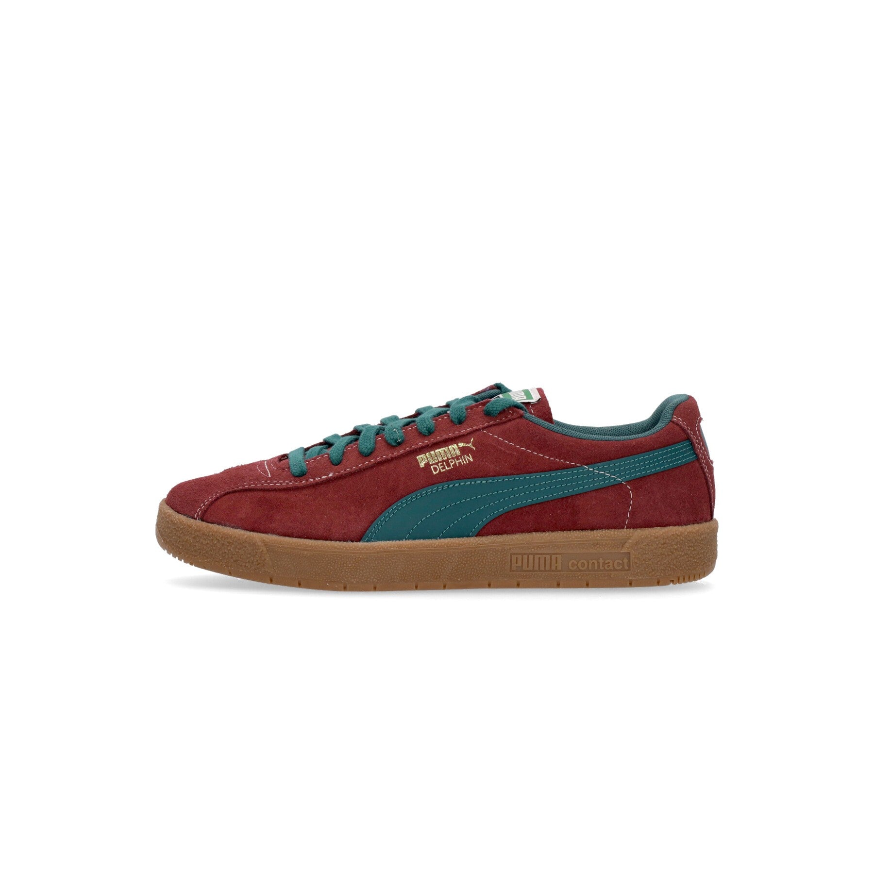Puma, Scarpa Bassa Uomo Delphin, Dark Jasper/gold