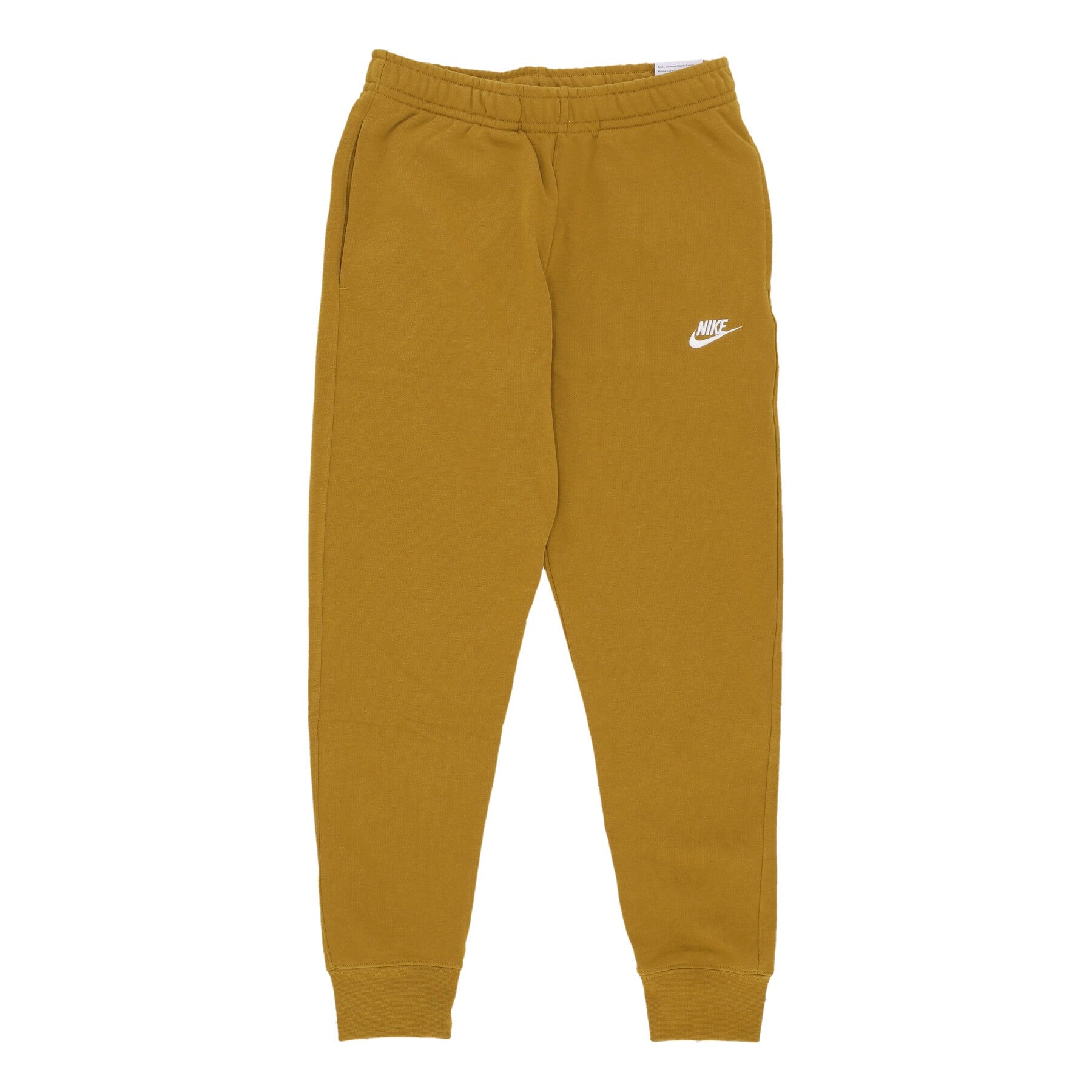Nike, Pantalone Tuta Leggero Uomo Club Jogger, Bronzine/bronzine/white