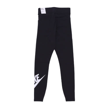 Nike, Leggins Donna W Sportswear Essential Classic High-rise Tights, Black/white