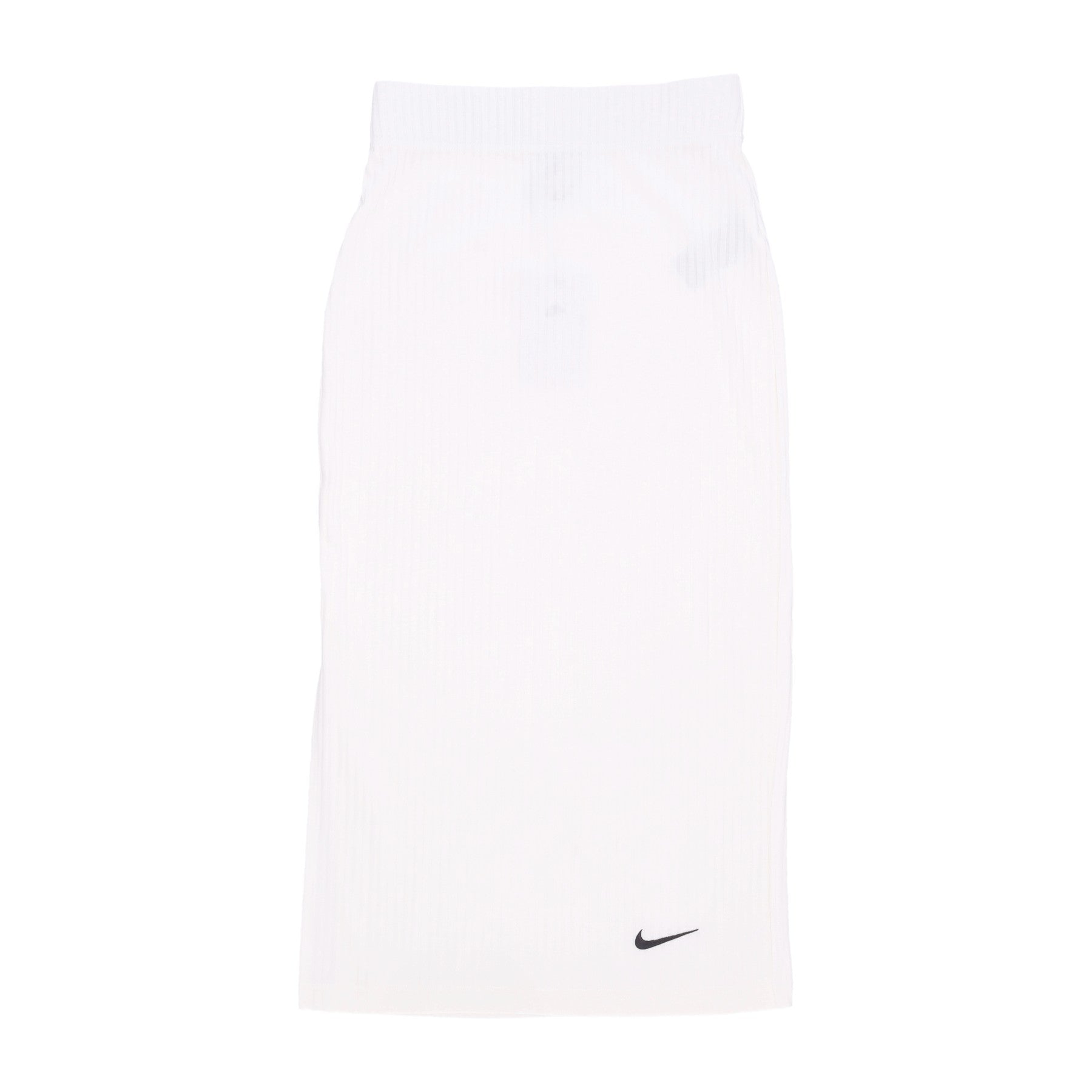 Nike, Gonna Corta Donna W Sportswear Ribbed Jersey Skirt, Sail/black