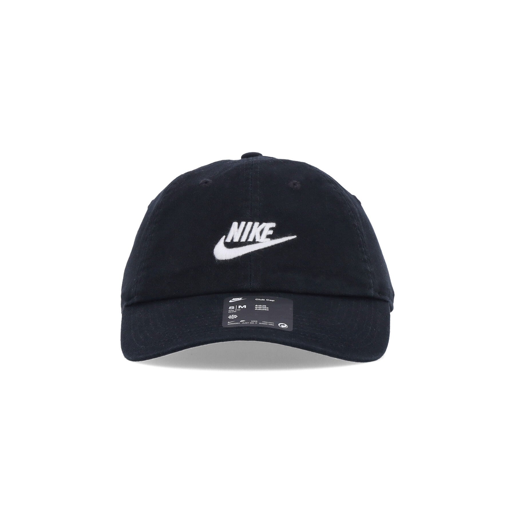 Nike, Cappellino Visiera Curva Uomo Club Futura Washed Cap, 