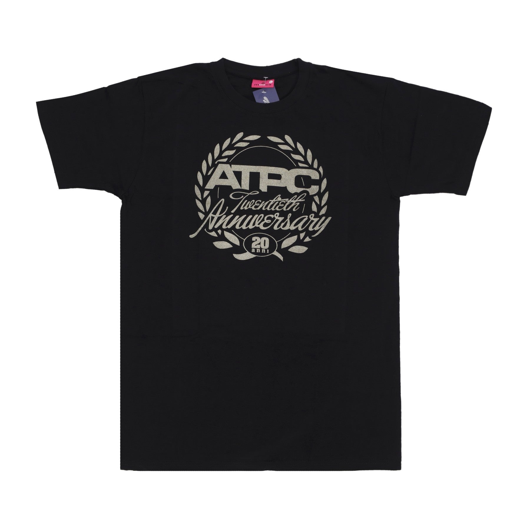 Atpc, Maglietta Uomo 20th Anniversary Atpc Tee, Black