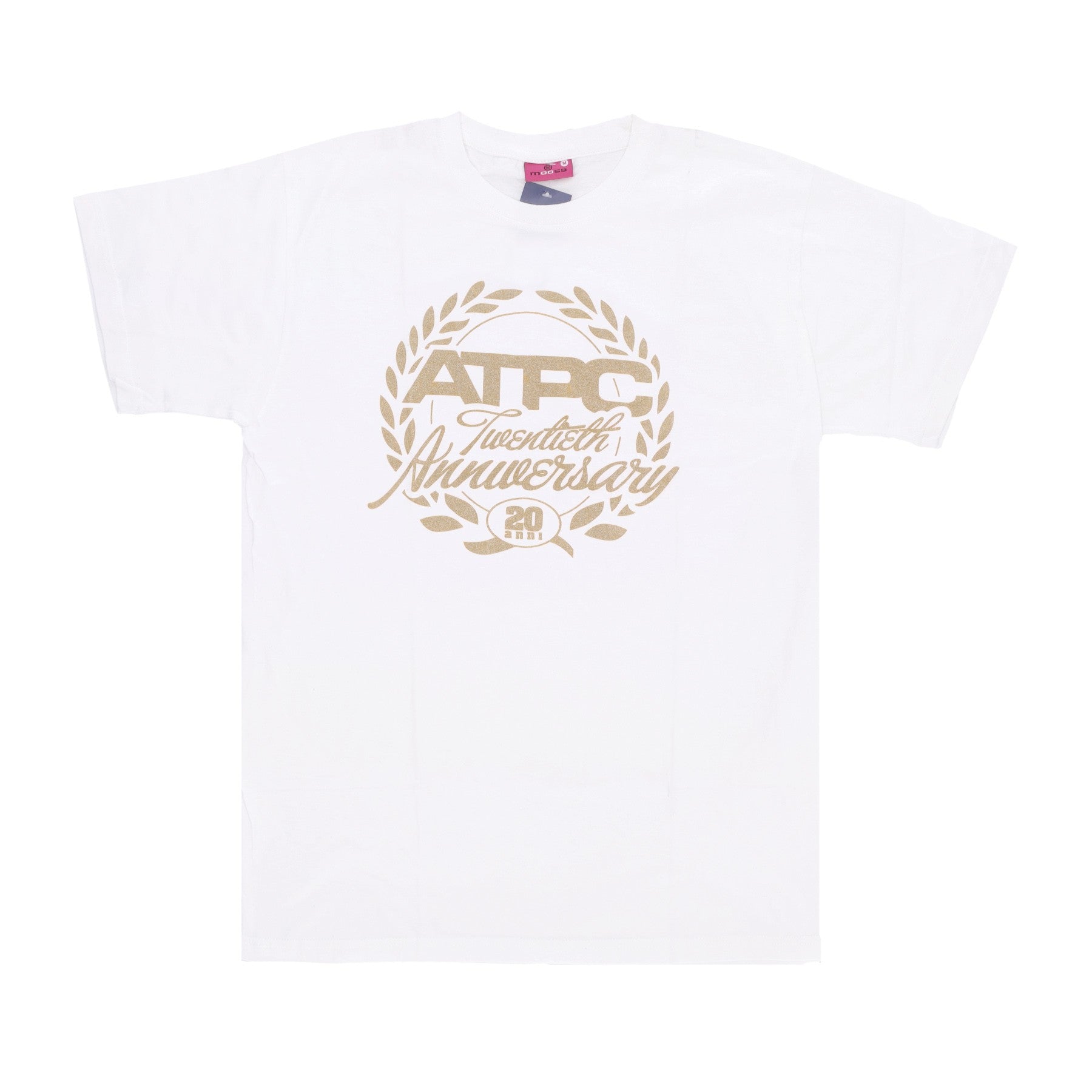 Atpc, Maglietta Uomo 20th Anniversary Atpc Tee, White