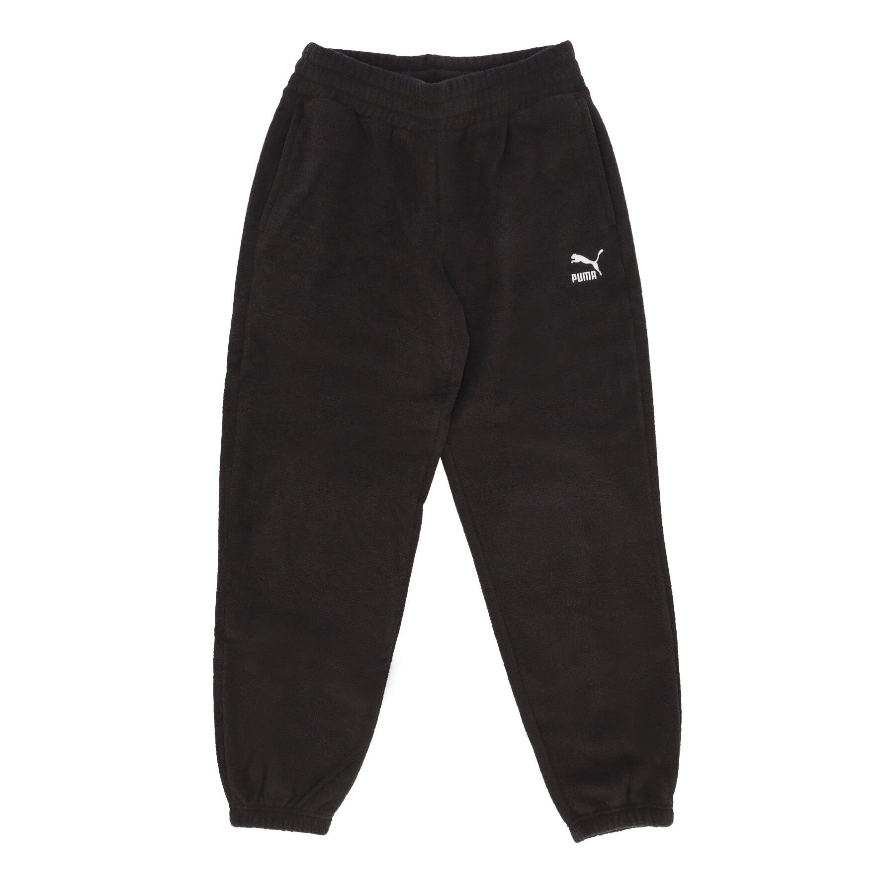 Puma, Pantalone Tuta Felpato Donna W Classics Fleece Sweatpants, Black