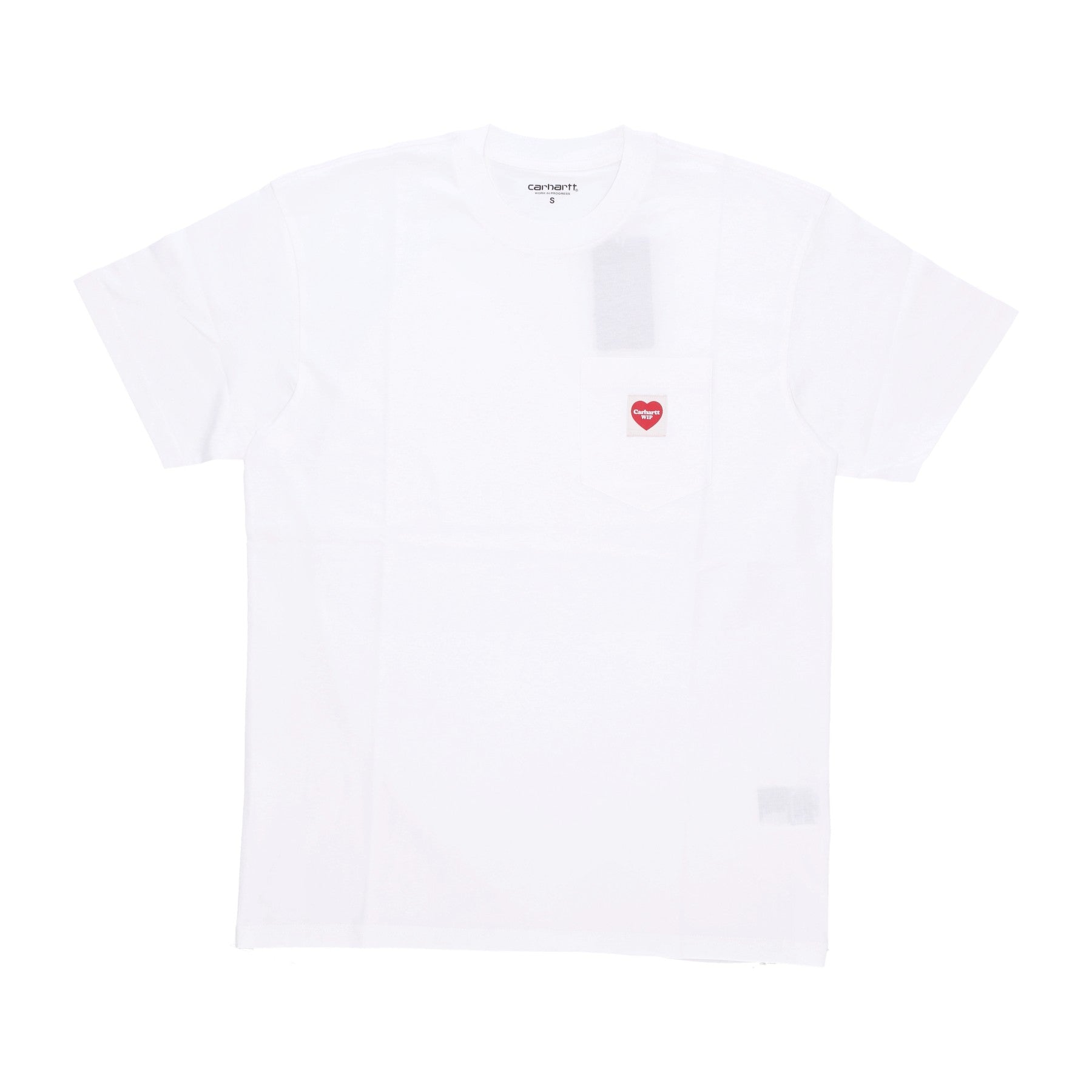 Men's Pocket Heart Tee White T-Shirt