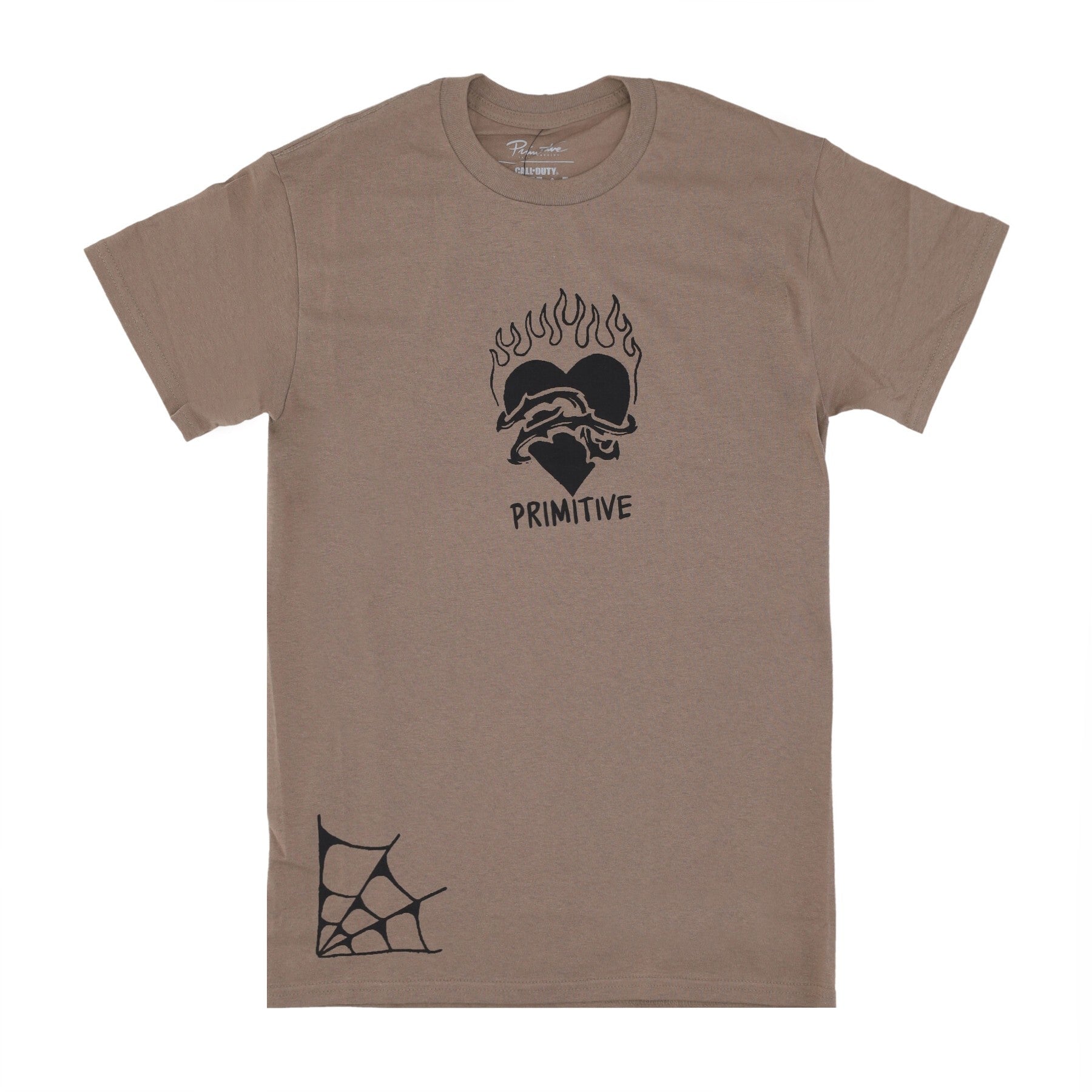 Primitive, Maglietta Uomo Task Force Tee X Call Of Duty, Safari Green