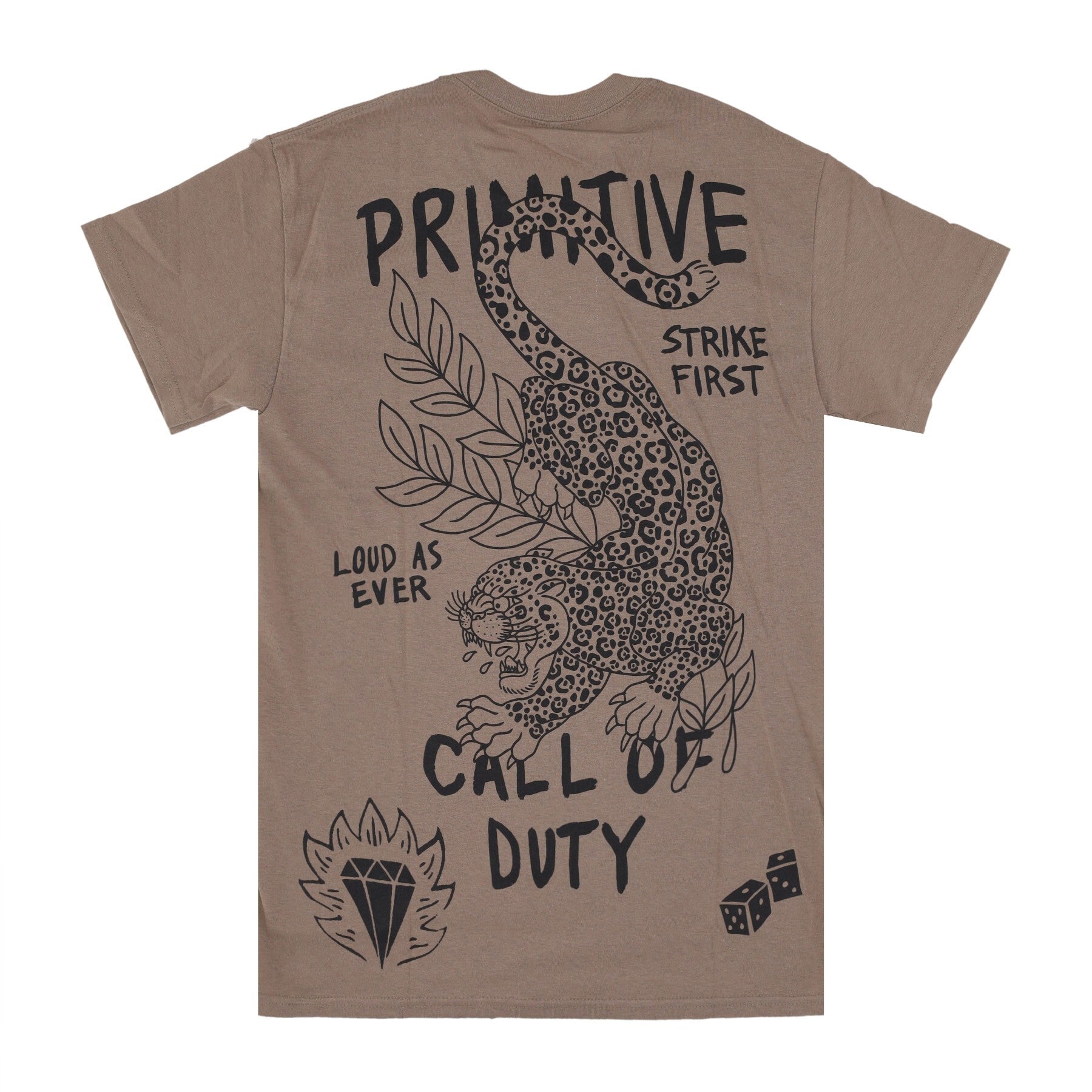 Primitive, Maglietta Uomo Task Force Tee X Call Of Duty, 