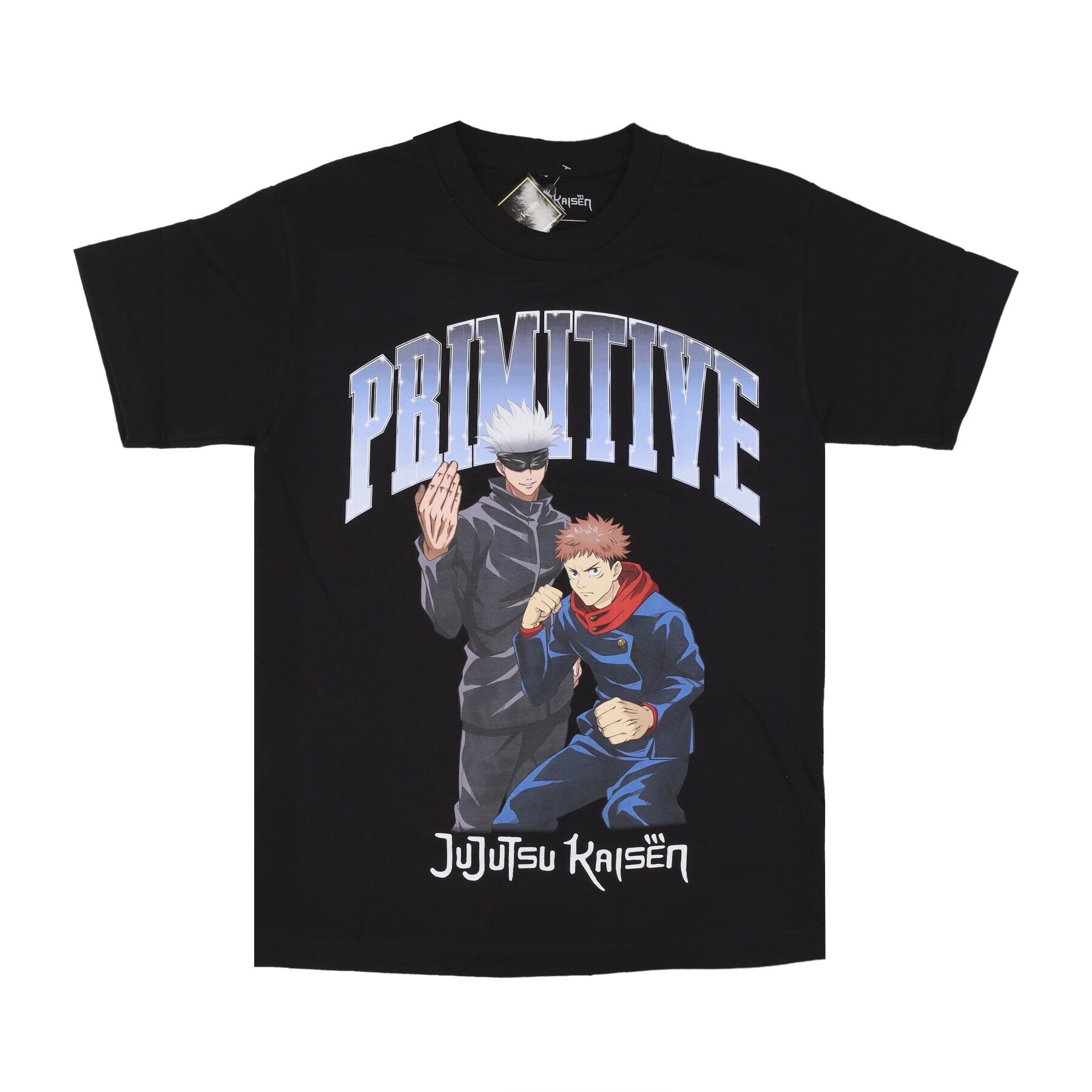 Primitive, Maglietta Uomo Duo Tee X Jujutsu Kaisen, Black