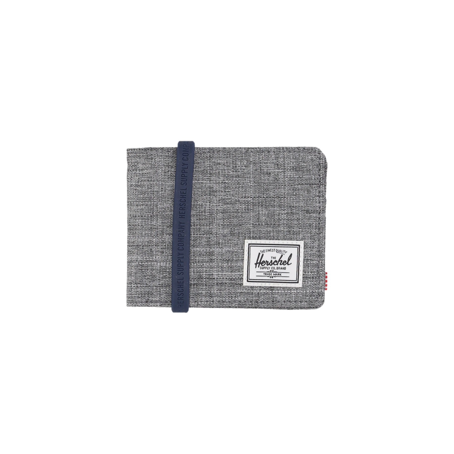 Herschel, Portafoglio Unisex Roy Wallet, Raven Crosshatch