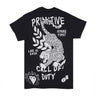 Primitive, Maglietta Uomo Task Force Tee X Call Of Duty, Black