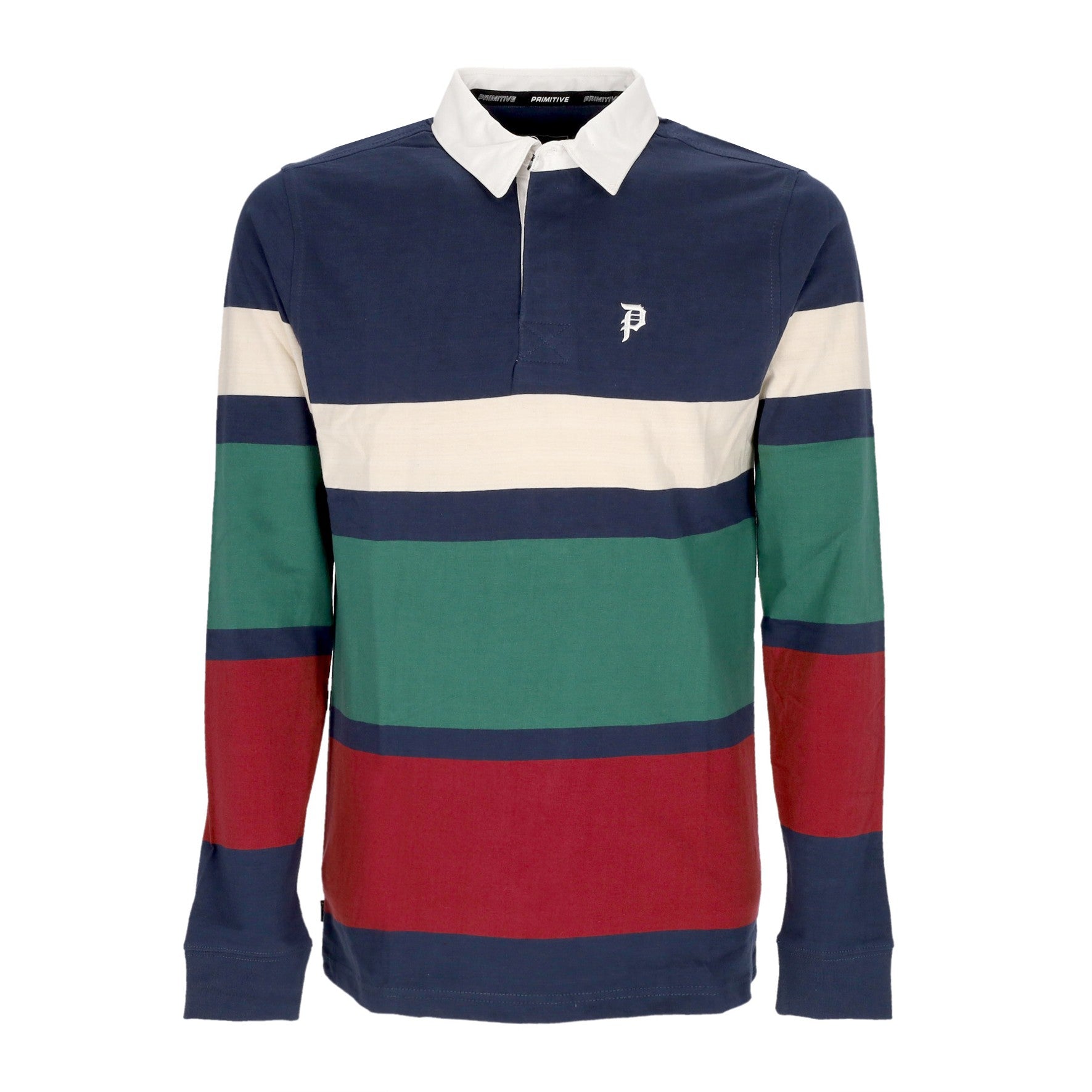 Primitive, Polo Manica Lunga Uomo L/s Dirty P Polo, Navy