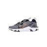 Nike, Scarpa Bassa Uomo React Vision, Smoke Grey/black/bright Mandarin