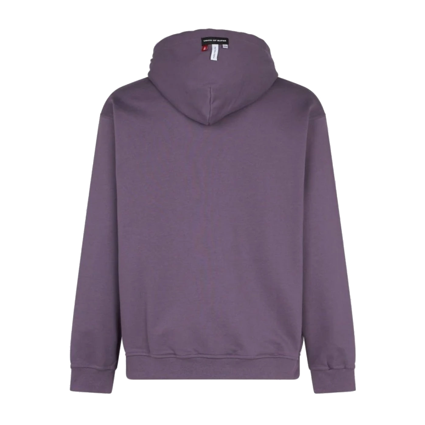Vision Of Super, Felpa Leggera Cappuccio Uomo Rock Tiger Print Hoodie, Purple