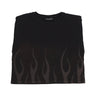 Vision Of Super, Maglietta Donna Corrosive Flames Tee, Black