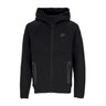Nike, Felpa Leggera Cappuccio Zip Uomo Tech Fleece Full-zip Windrunner Hoodie, Black/black