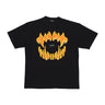 Phobia, Maglietta Uomo Mouth Print Tee, Black/orange
