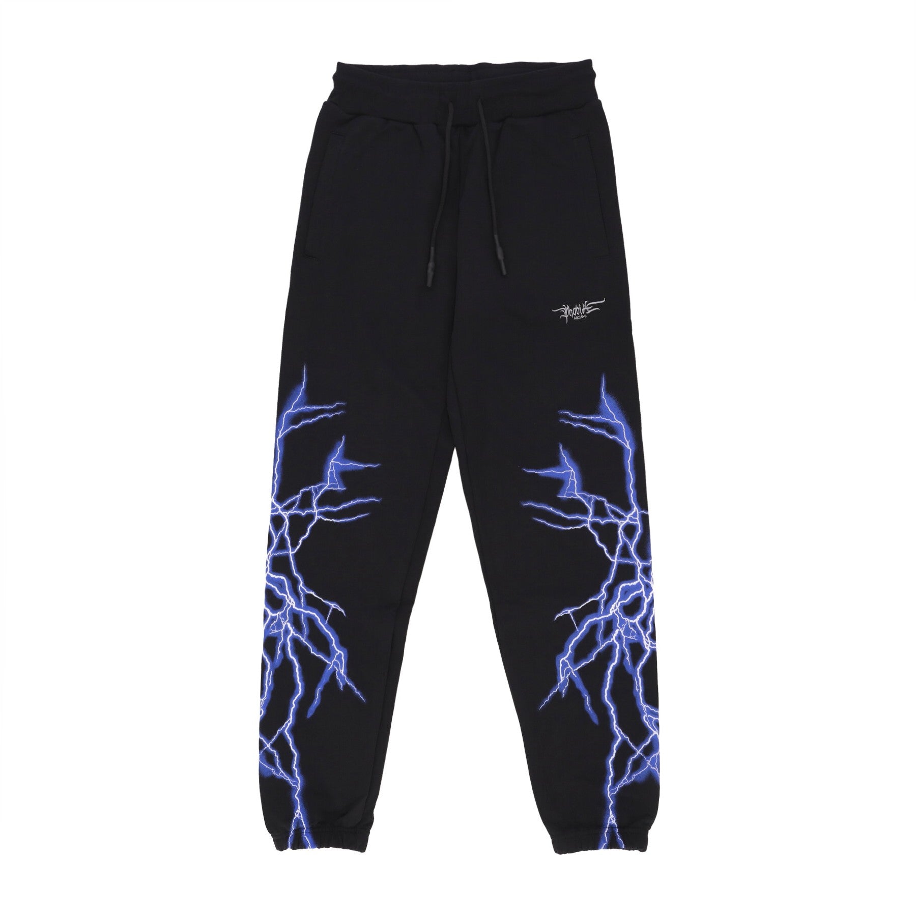 Phobia, Pantalone Tuta Leggero Uomo New Lightning Pant, Black/blue