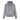 Phobia, Felpa Leggera Cappuccio Uomo Embroidery Lightning Hoodie, Grey/white
