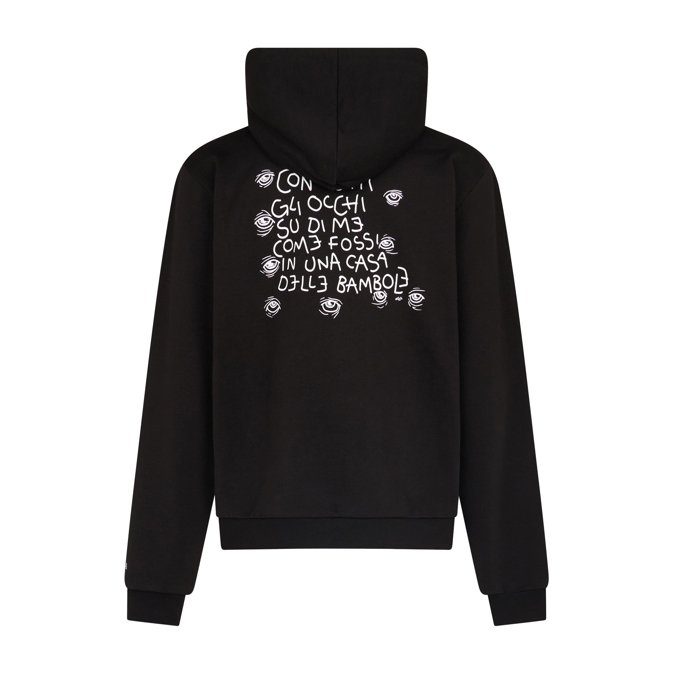 Phobia, Felpa Leggera Cappuccio Uomo Tdc Please Hoodie X Testa Di Chezzo, 