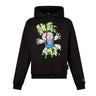 Phobia, Felpa Leggera Cappuccio Uomo Tdc Hug Print Hoodie X Testa Di Chezzo, Black