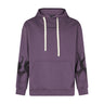 Vision Of Super, Felpa Leggera Cappuccio Uomo Flames Hoodie, Purple/black