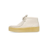 Clarks, Scarpa Lifestyle Donna W Wallabee Cup Bt, White Nubuck