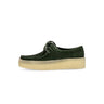Clarks, Scarpa Lifestyle Donna W Wallabee Cup, Dark Green