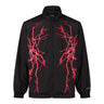 Phobia, Giacca Tuta Uomo New Lightning Tracksuit, Black/red
