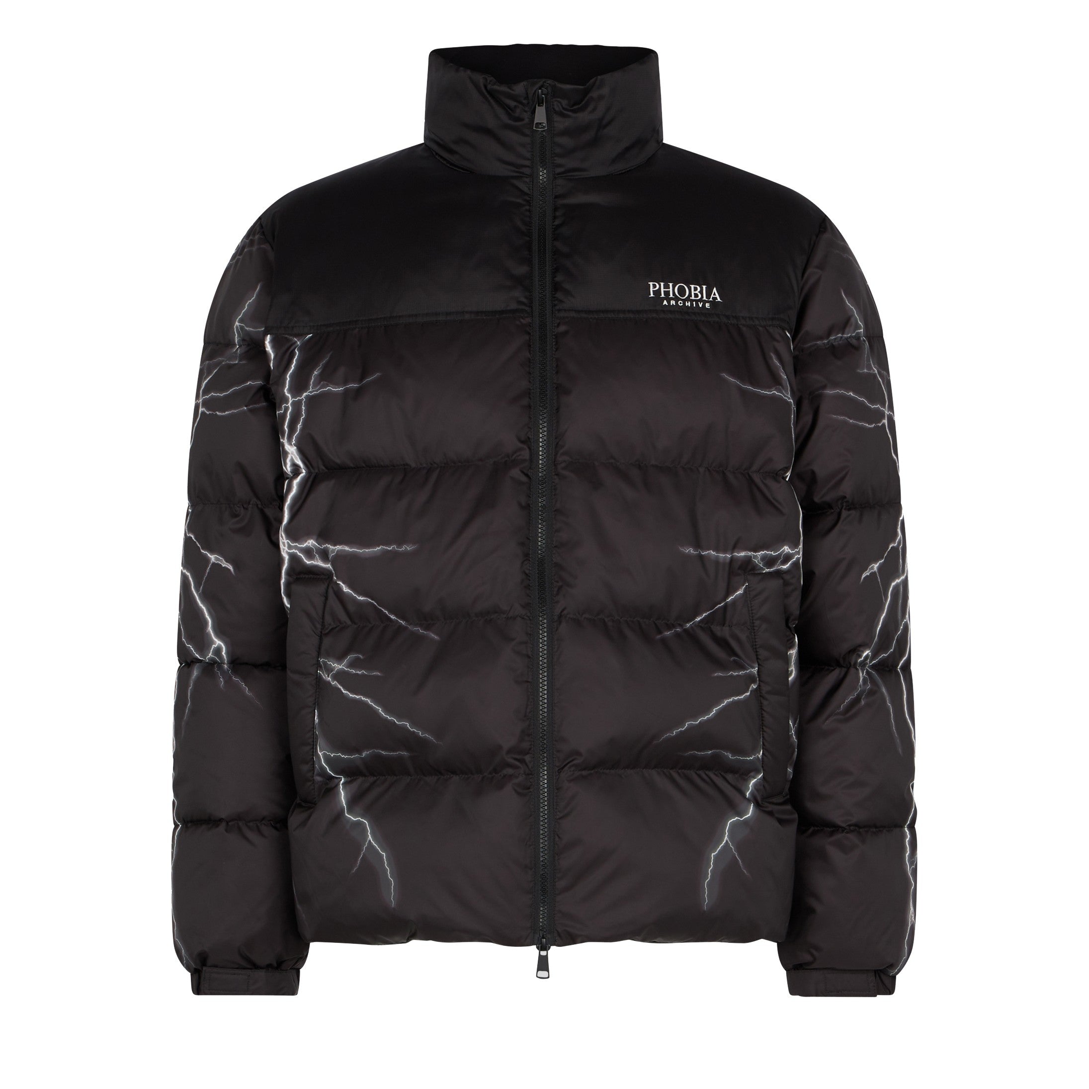 Phobia, Piumino Uomo Puffy Jacket, Black/grey
