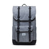Herschel, Zaino Unisex Little America Backpack, Raven Crosshatch