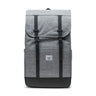 Herschel, Zaino Unisex Retreat Backpack, Raven Crosshatch