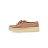 Clarks, Scarpa Lifestyle Donna W Wallabee Cup, Warm Beige