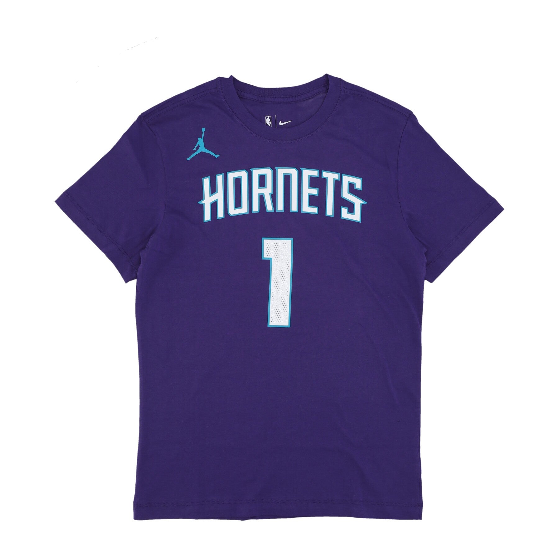 Jordan Nba, Maglietta Uomo Nba Essential Tee No 46 Lamelo Ball Chahor, New Orchid