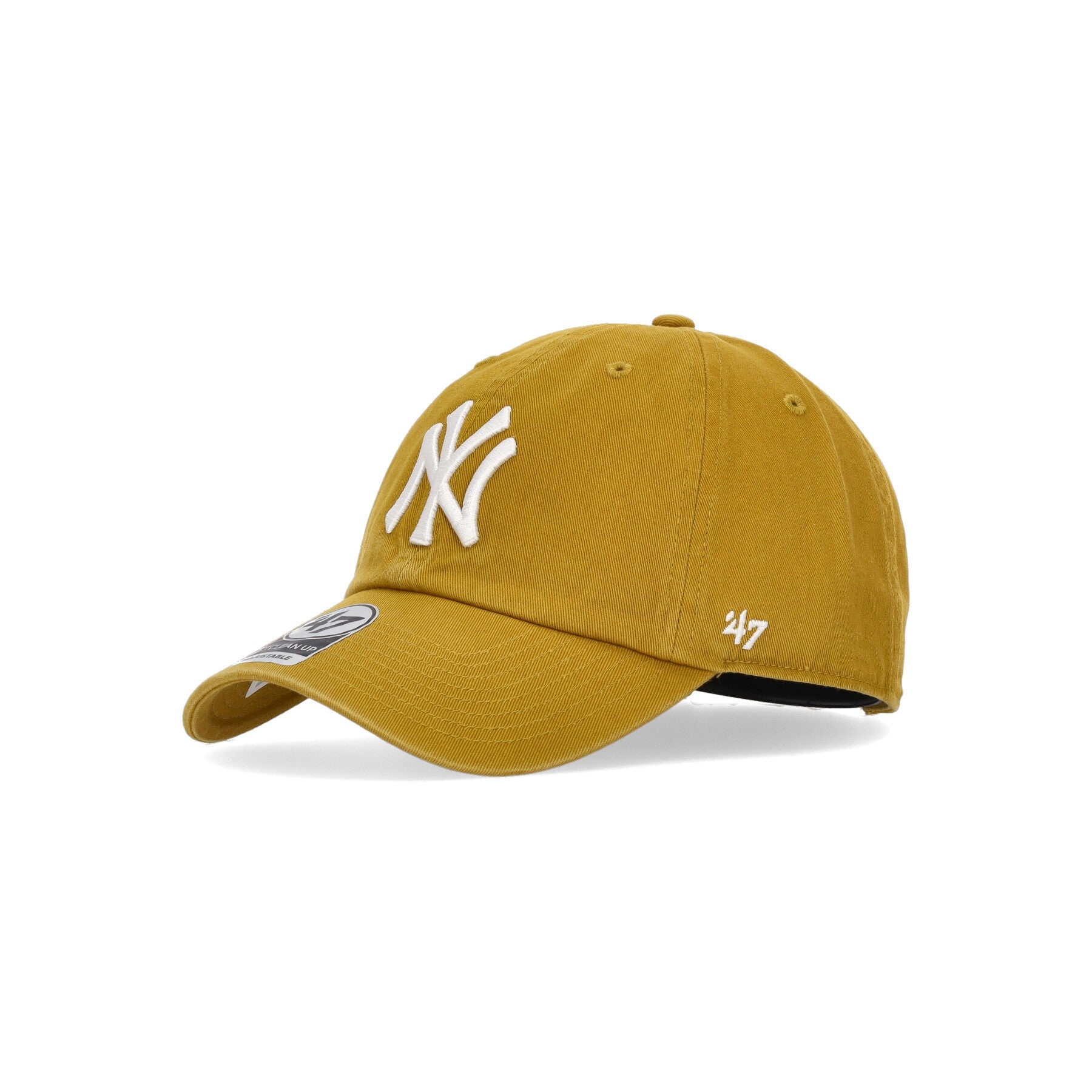 47 Brand, Cappellino Visiera Curva Uomo Mlb Clean Up Neyyan, Golden Rod