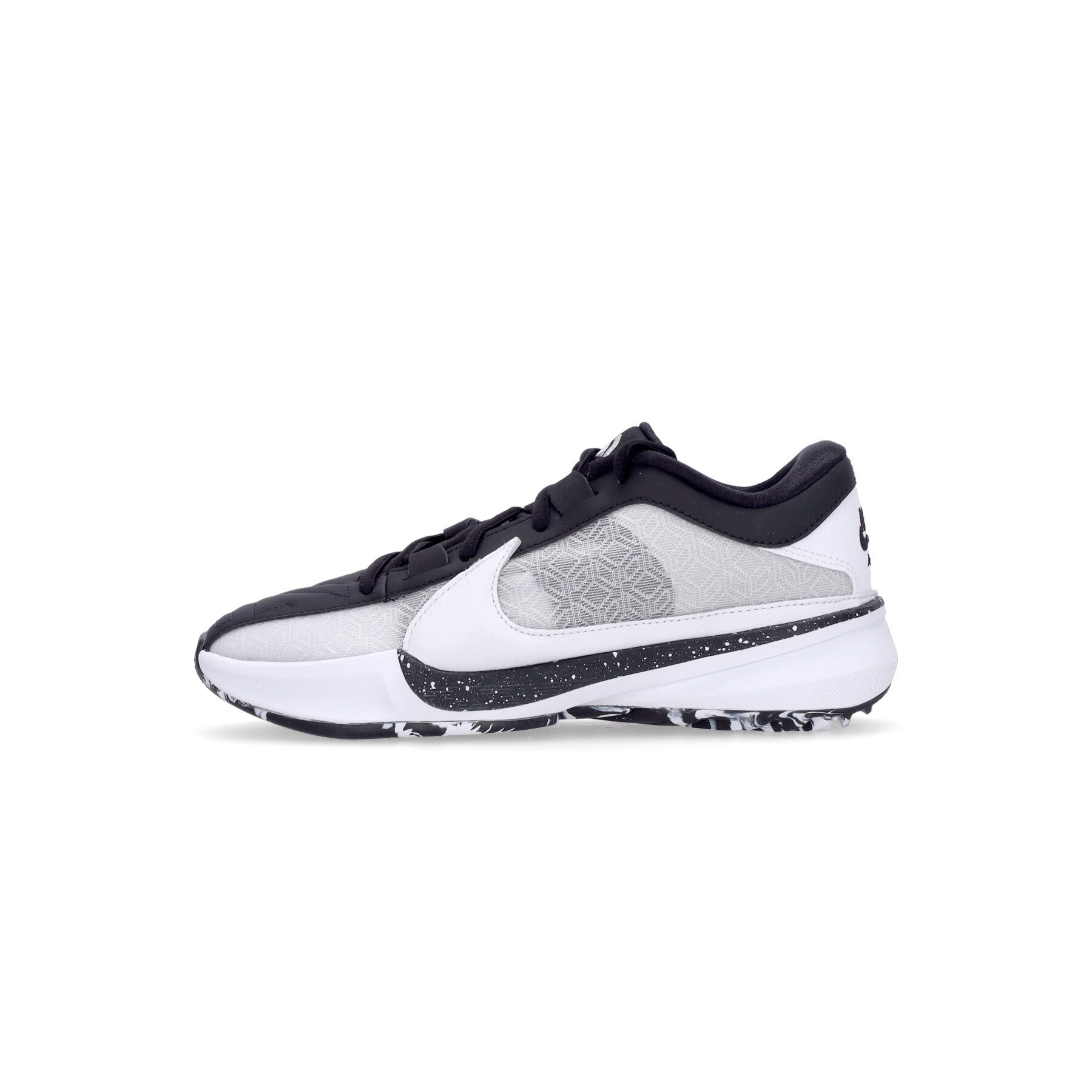 Nike Nba, Scarpa Basket Uomo Zoom Freak 5, White/black/white
