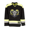 Dolly Noire, Felpa Tipo Hockey Uomo Goat Hockey Crewneck, Black