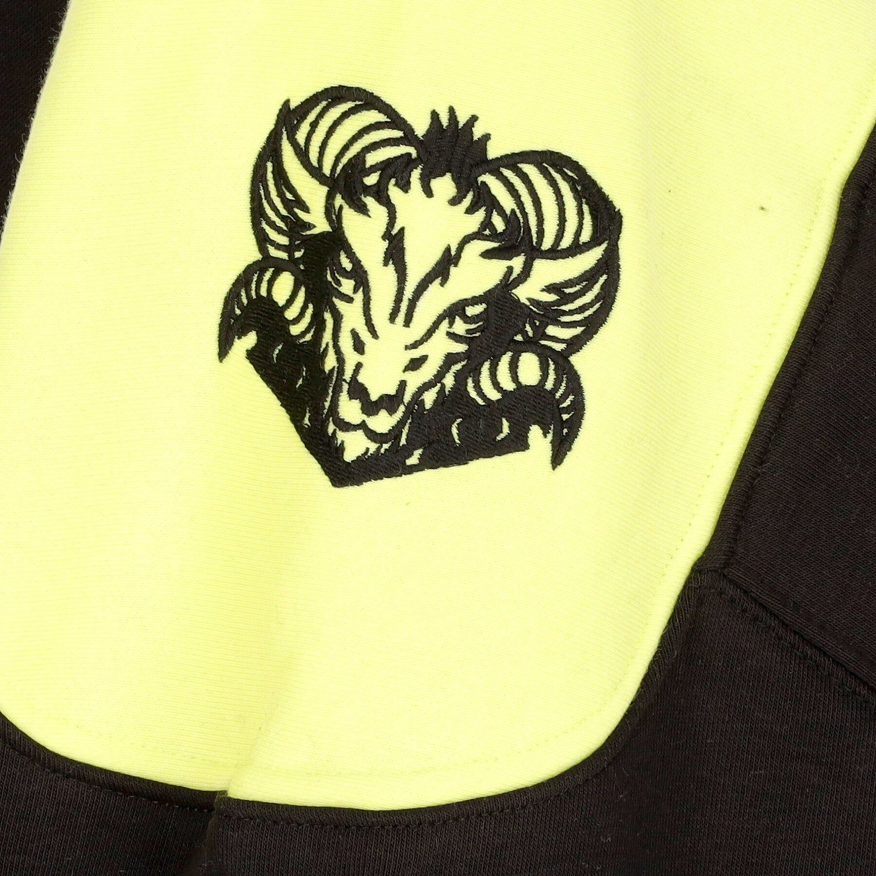 Dolly Noire, Felpa Tipo Hockey Uomo Goat Hockey Crewneck, 