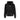 Dolly Noire, Felpa Cappuccio Uomo Corp. Reflective Hoodie, Black