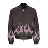 Vision Of Super, Giubbotto Bomber Uomo Flames Bomber, Black/purple