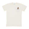 Ripndip, Maglietta Uomo Flashing Kittys Pocket Tee, Natural