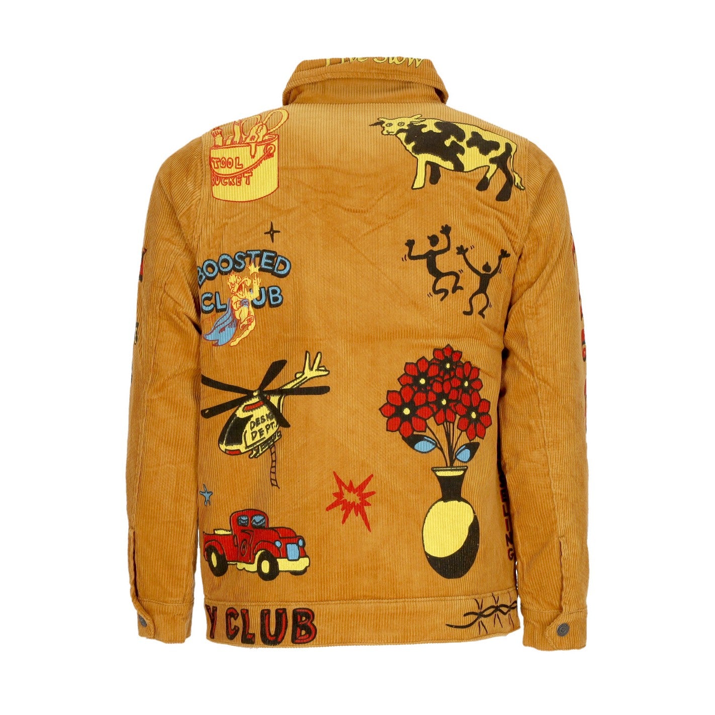 Market, Giubbotto Uomo Booster Club Corduroy Jacket, 