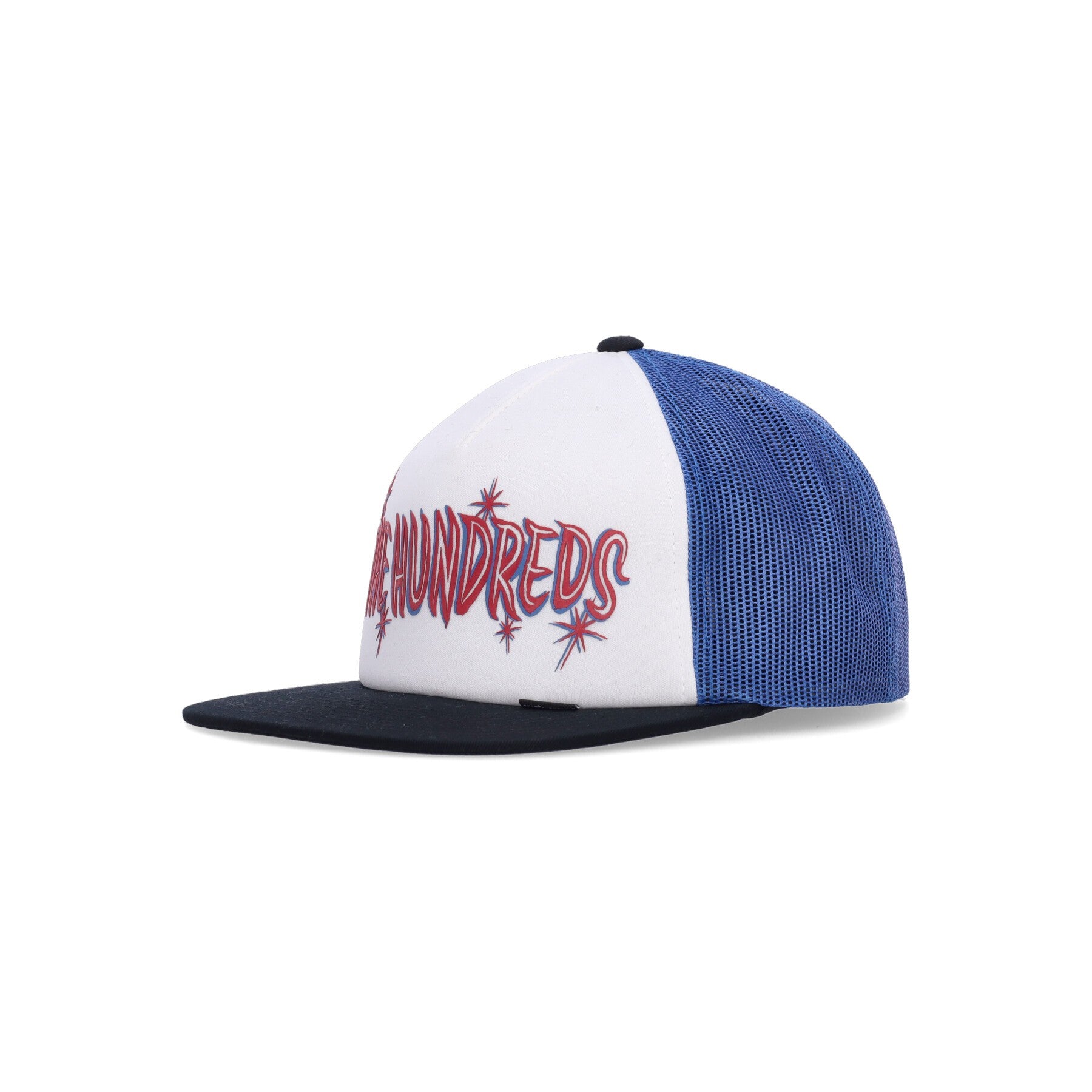 The Hundreds, Cappellino Visiera Piatta Uomo Bodega Trucker, Black/blue