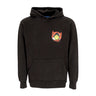 Market, Felpa Cappuccio Uomo Smiley Inner Peace Pullover Hoodie, Washed Black