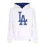 47 Brand, Felpa Cappuccio Uomo Mlb Ballpark Hoodie Losdod, White Wash