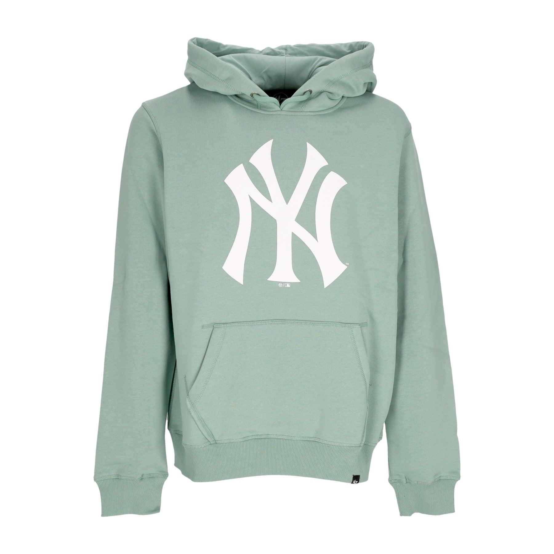 47 Brand, Felpa Cappuccio Uomo Mlb Burnside Hoodie Neyyan, Eucalyptus