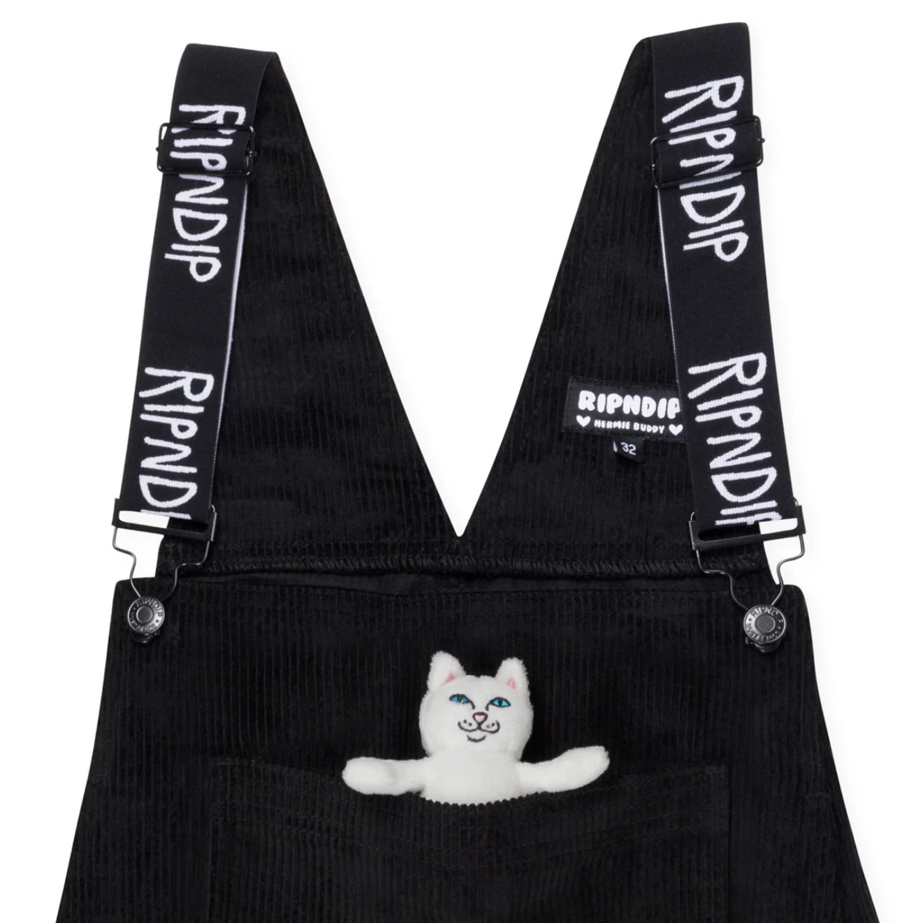 Ripndip, Salopette Uomo Nermy Buddy Corduroy Overalls, 