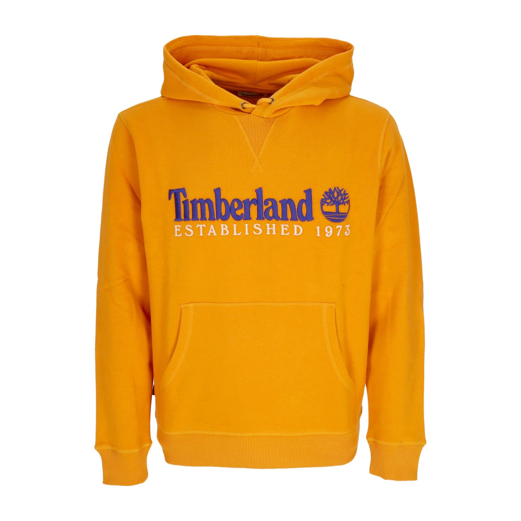 Timberland, Felpa Cappuccio Uomo L/s 50th Anniversary Est Hoodie, Dark Cheddar